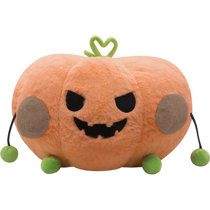 Pink Halloween Decor Pumpkin Cosplay Plush Toys Cartoon Soft Stuffed Dolls Mascot Birthday Xmas Gift-Original