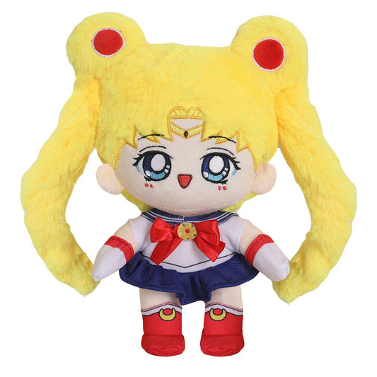 Kawaii Girl Yellow Cosplay Plush Toys Cartoon Soft Stuffed Dolls Mascot Xmas Gift-Original