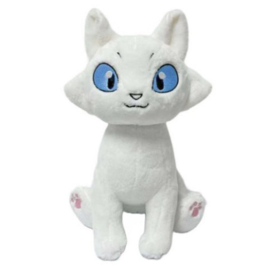 White Cat Pet Animals Plush Toys Cartoon Soft Stuffed Dolls Mascot Birthday Xmas Gift