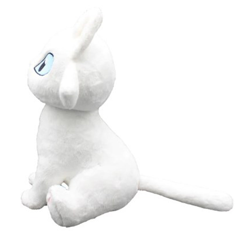 White Cat Pet Animals Plush Toys Cartoon Soft Stuffed Dolls Mascot Birthday Xmas Gift