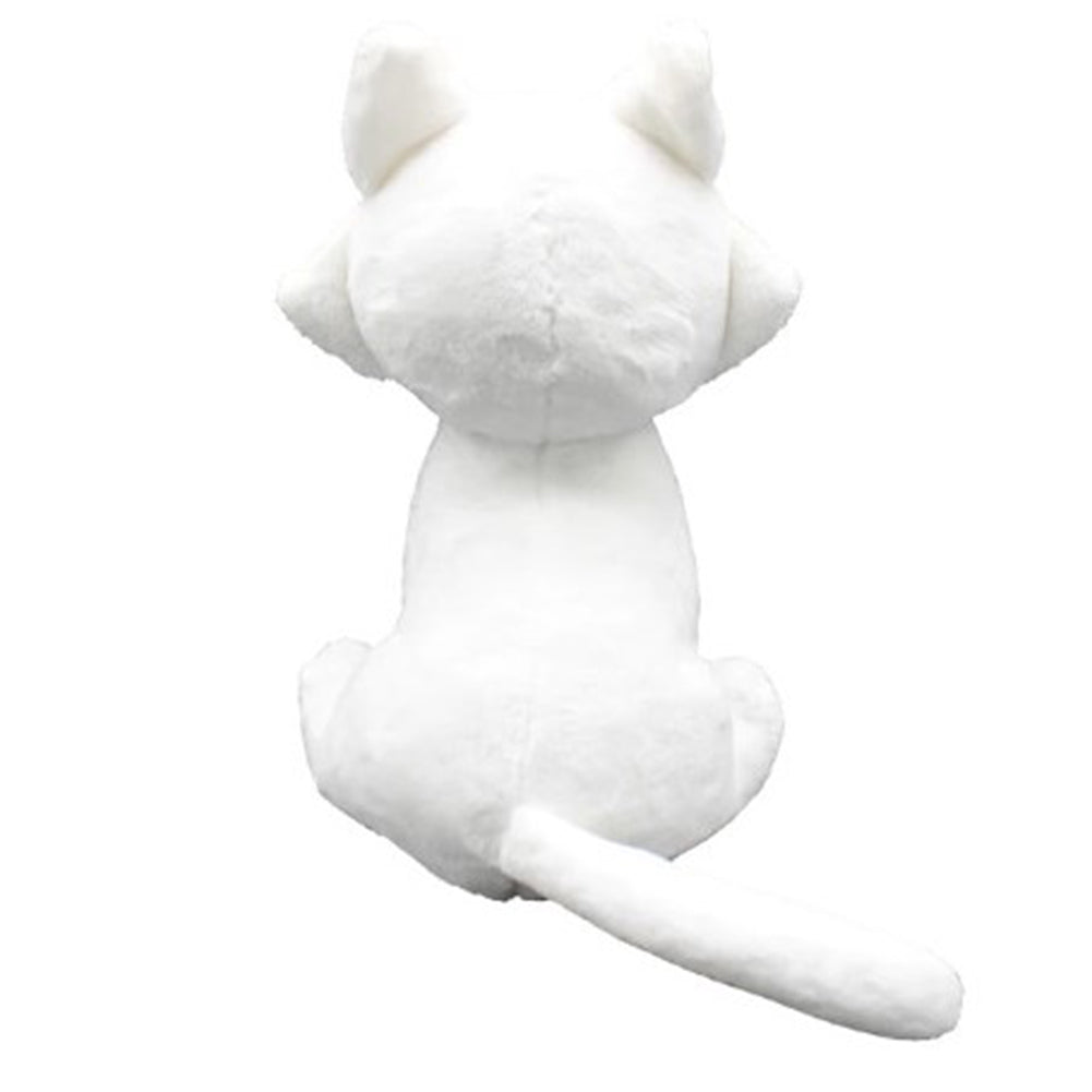 White Cat Pet Animals Plush Toys Cartoon Soft Stuffed Dolls Mascot Birthday Xmas Gift